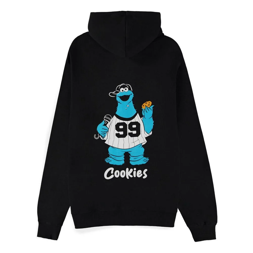 Sesame Street Zip Hoodie – Cookie Monster 99 Cookies Size S