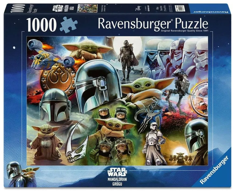 Star Wars Jigsaw Puzzle – Mandalorian and Grogu 1000 Pieces