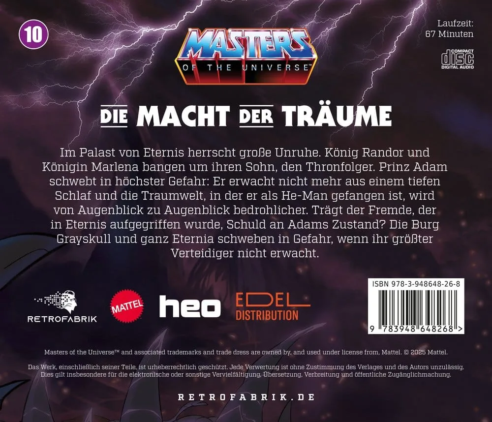 Masters of the Universe Radio Play CD – Episode 10 German 3