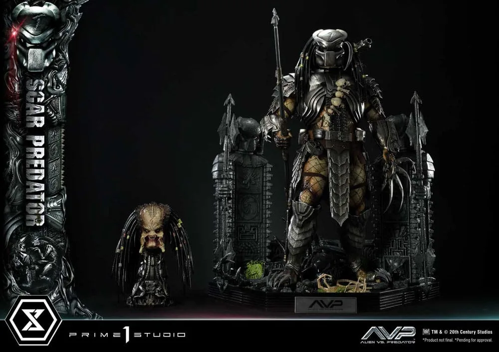 Alien vs Predator Statue – Scar Predator 1/3 93 cm 27