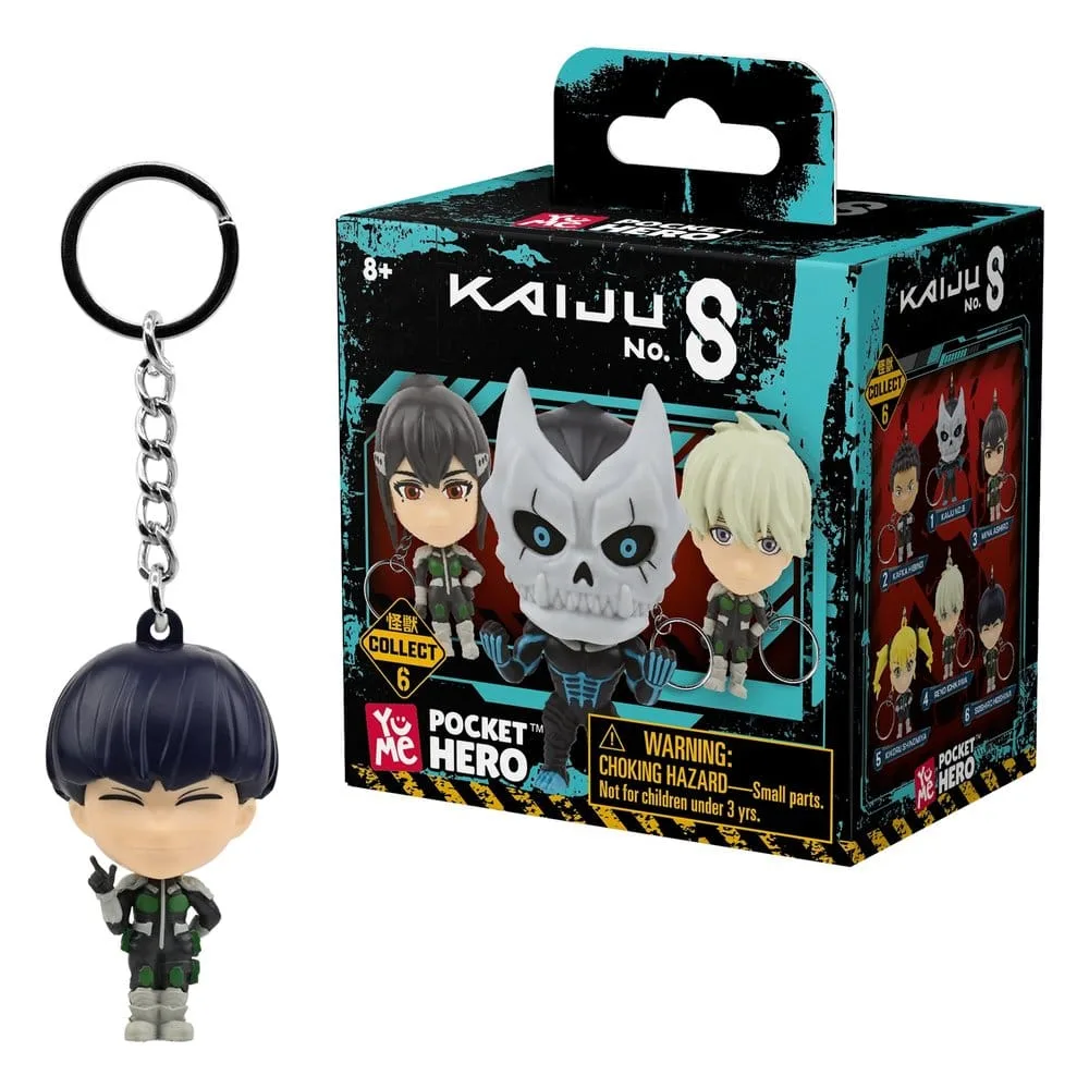 Kaiju No. 8 Keychain Display – Pocket Hero Series 1 12 Blind Boxes 14