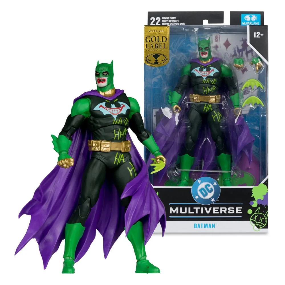 DC Multiverse Action Figure – Jokerized Batman Gold Label 18 cm 5