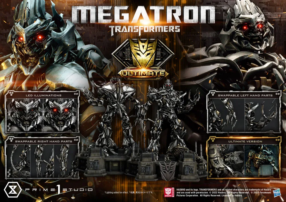 Transformers Statue – Megatron Ultimate Bonus Version 84 cm 22