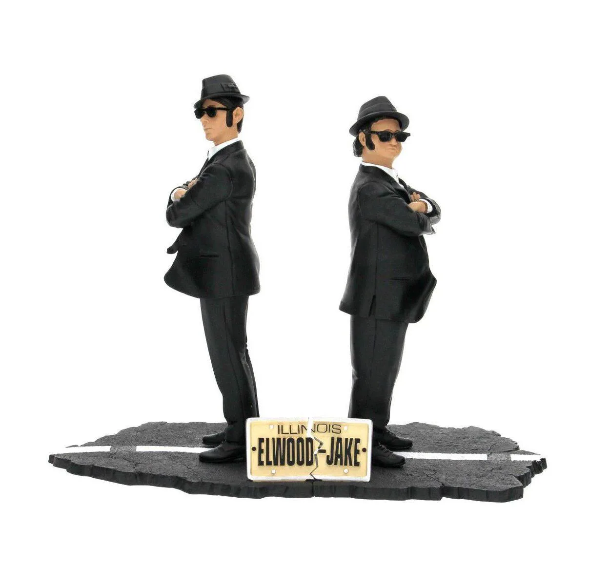 Blues Brothers Statue Set – Jake & Elwood 2-Pack 18 cm 3