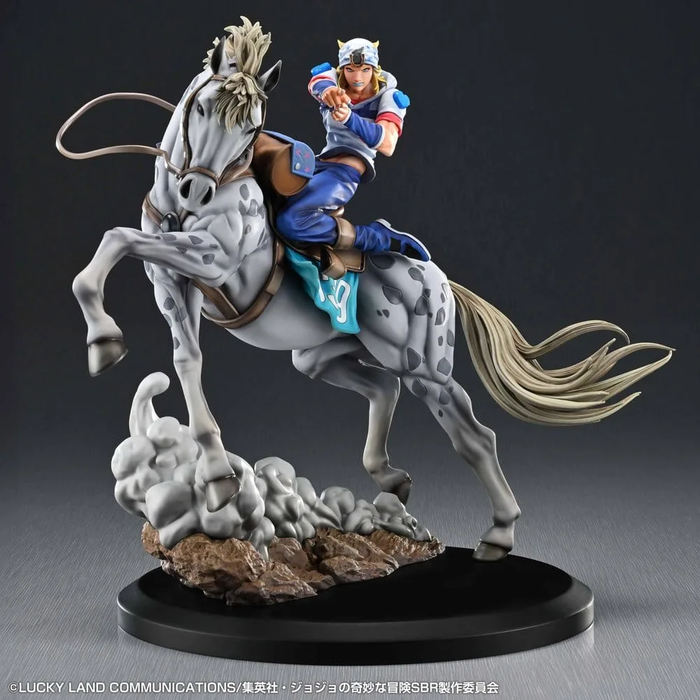 JoJo’s Steel Ball Run Statue – Johnny Joestar and Slow Dancer 30 cm 4
