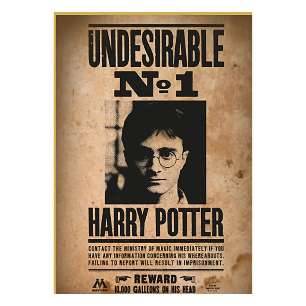 Harry Potter Jigsaw Puzzle – Wanted No1 50 Pieces