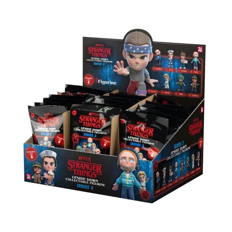 Stranger Things Minifigures – Series 3 Display of 24 7 cm
