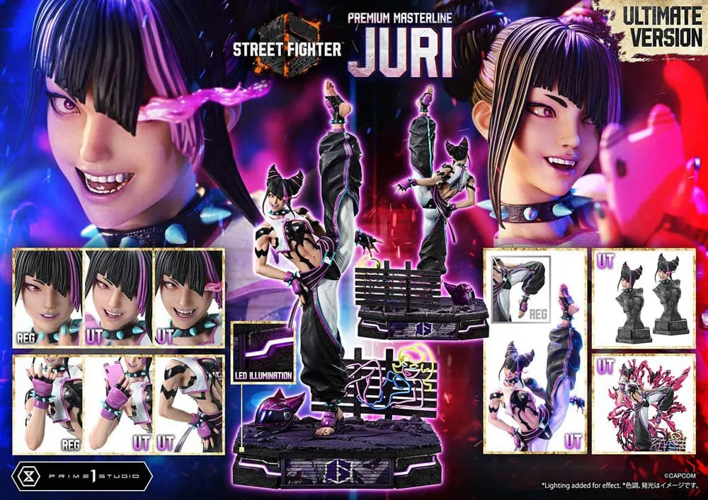 Street Fighter 6 Statue – Juri Ultimate Bonus 1/4 Scale 58 cm 10