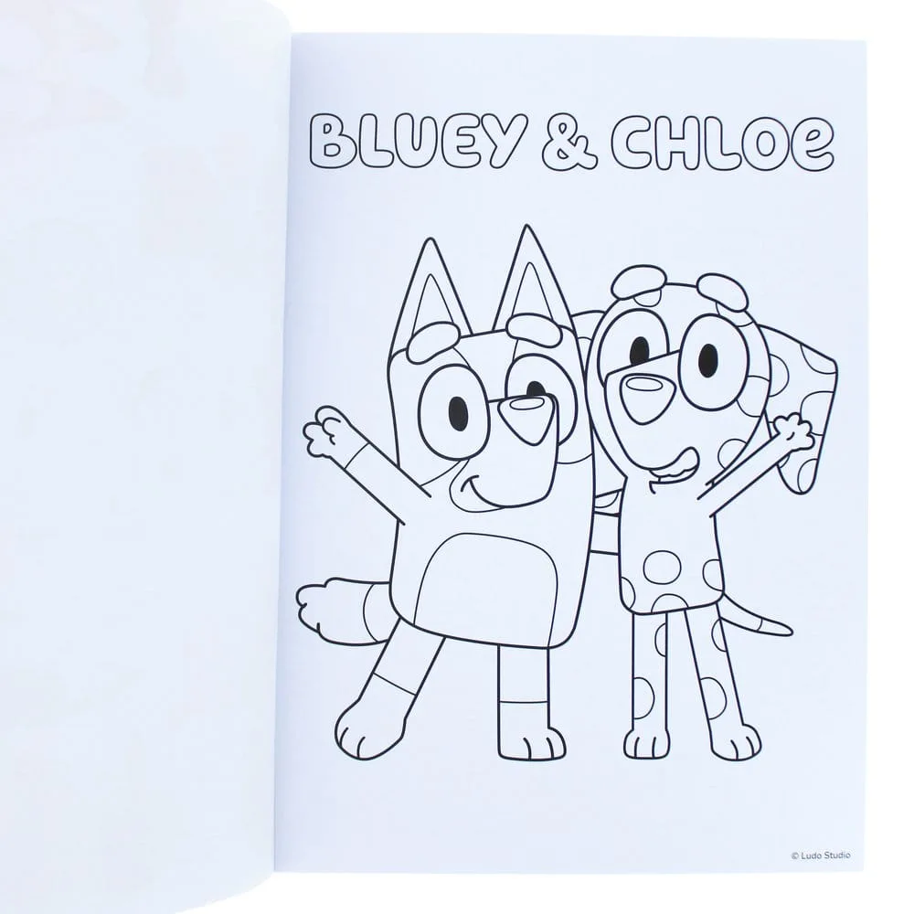 Bluey Kleurboek – Met 18 Stickers A4 4