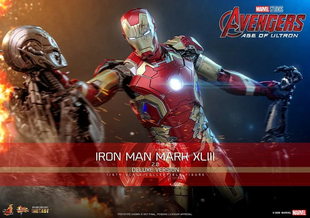 Avengers Action Figure – Iron Man Mark XLIII 2.0 Deluxe 32 cm 2