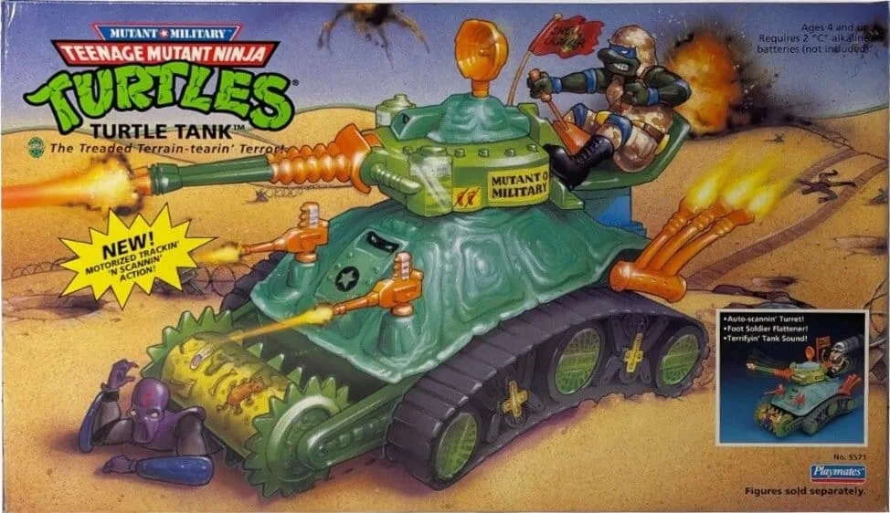 Teenage Mutant Ninja Turtles Vehicle – Turtle Tank 25 cm