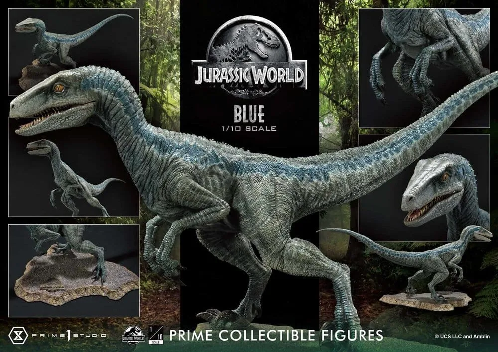 Jurassic World Statue – Blue Prime Collectible 17 cm 18