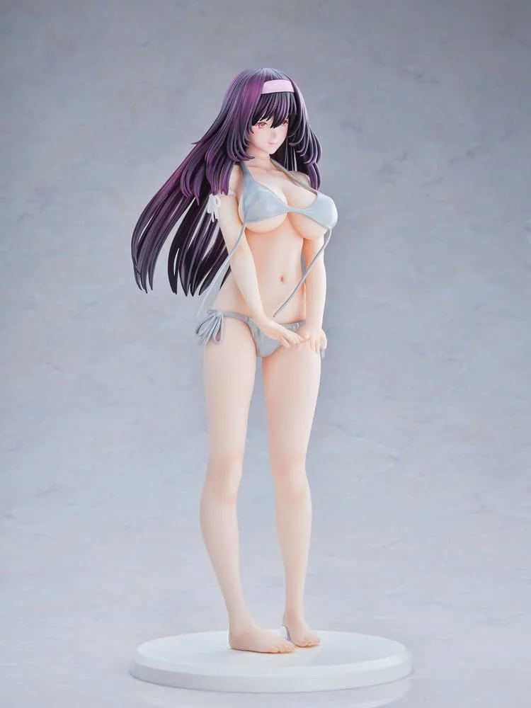 Original Model Statue – Tomoe Sakura Black Hair Swimsuit 32 cm 13