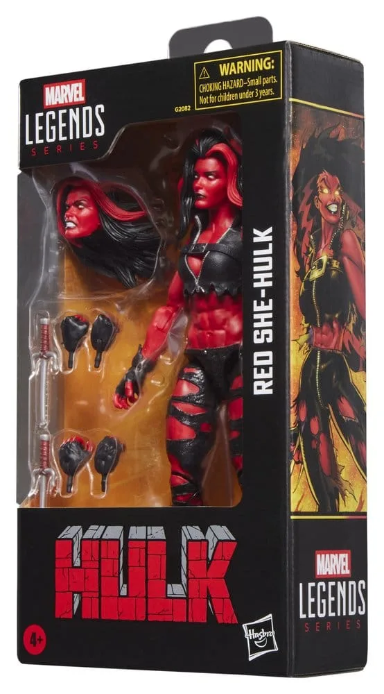 Marvel Legends Action Figure – Red She-Hulk 15 cm 10