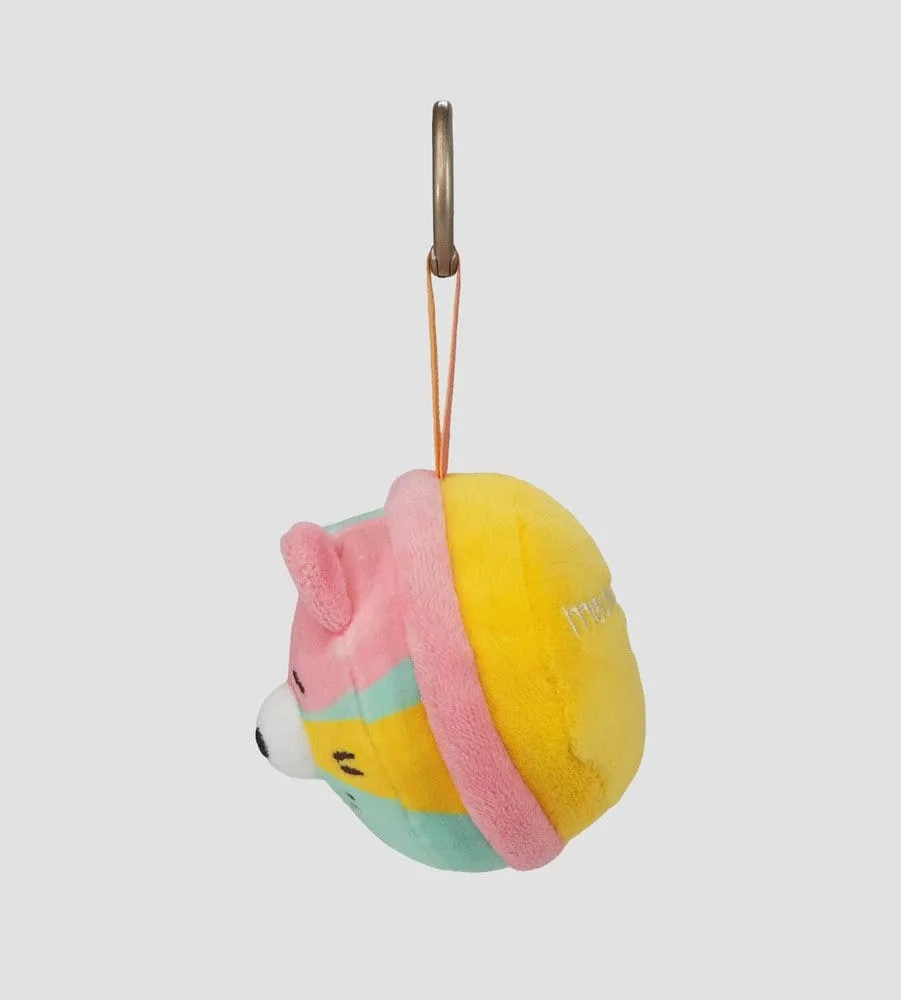 Meowcaron Plush Bag Charm – Scared 7 cm 3
