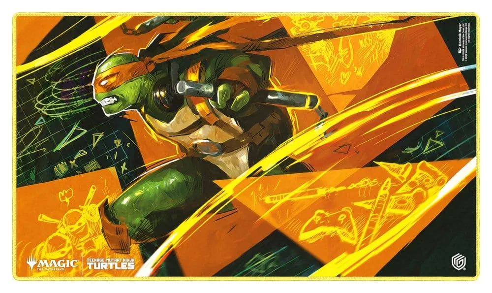 MTG TMNT Playmat – Michelangelo’s Technique 61 x 35 cm 6
