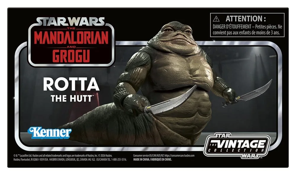 Star Wars Action Figure – Vintage Collection Rotta the Hutt 10 cm 11