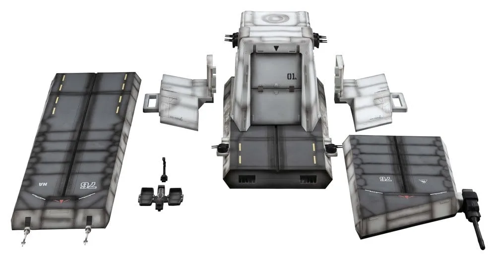 Gundam Unicorn Diorama – Nahel Argama Katapultdeck 138 cm 6