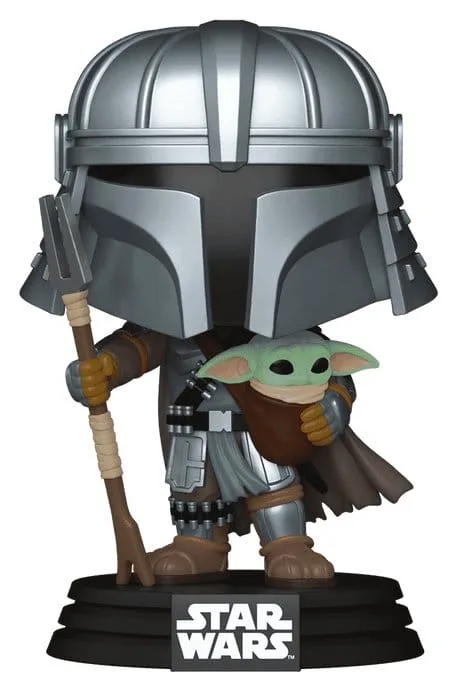 Star Wars POP! Figure – Mandalorian with Grogu Impressions 9 cm