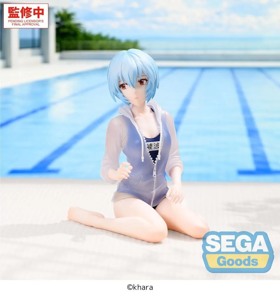 Rebuild of Evangelion PVC Figure – Rei School Swimsuit 13 cm 3