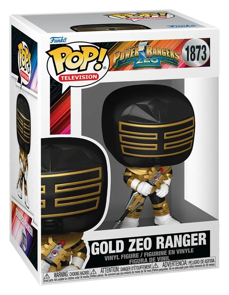 Power Rangers Zeo POP! Vinyl Figure – Gold Ranger 9 cm 2