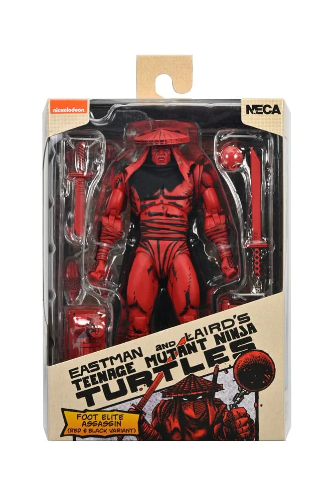 TMNT Action Figure – Red and Black Foot Assassin 18 cm 17