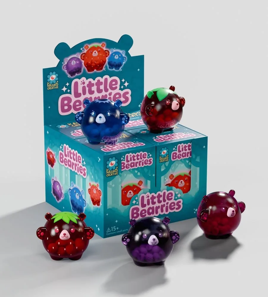Little Bearries Mini Figures – Series 1 Blind Box Display 5 cm 8
