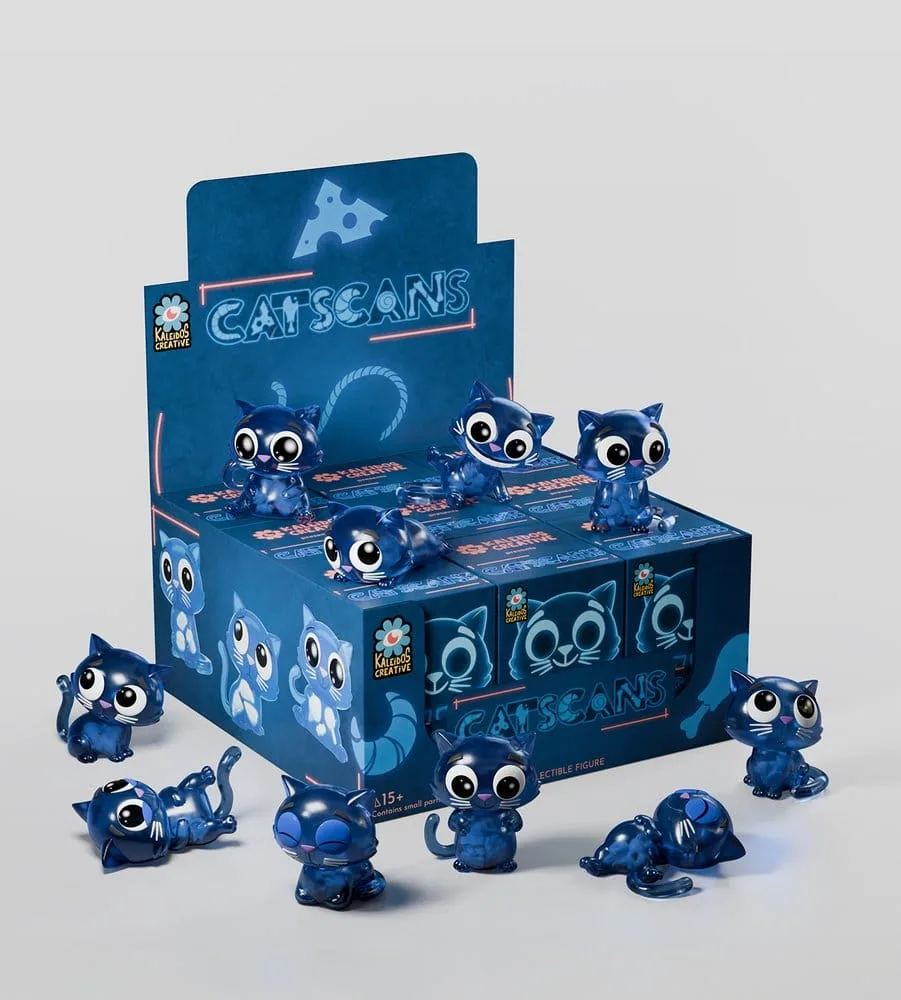 Cat Scans Mini Figure Display – Series 1 Blind Boxes 6 cm 14
