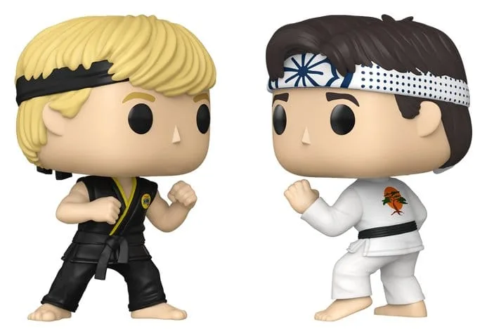 Karate Kid Pop Vinyl Figures – Johnny and Daniel 2-Pack 9 cm