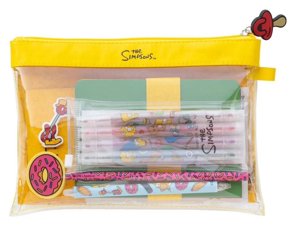 The Simpsons Stationery Set – Notebooks and Zipped PVC Bag