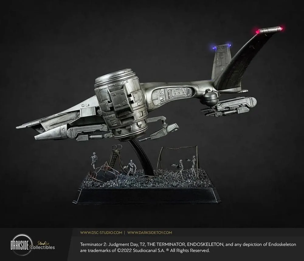 Terminator 2 Sammlermodell – Aerial Hunter Killer 60 cm 8