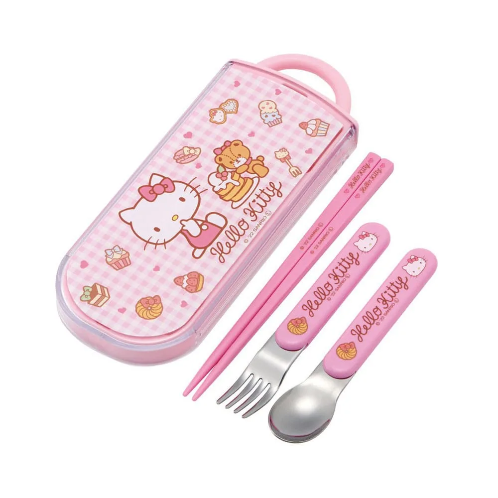 Hello Kitty Cutlery Set – Sweety Pink 13 cm