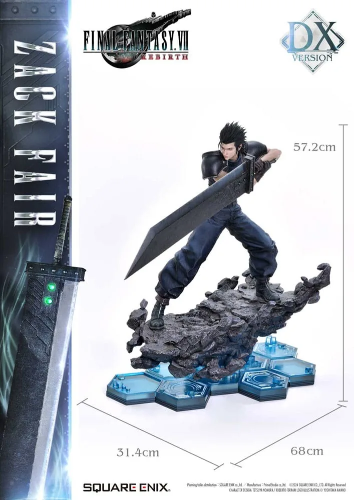 Final Fantasy VII Rebirth Statue – Zack Fair Deluxe 1/4 57 cm 4