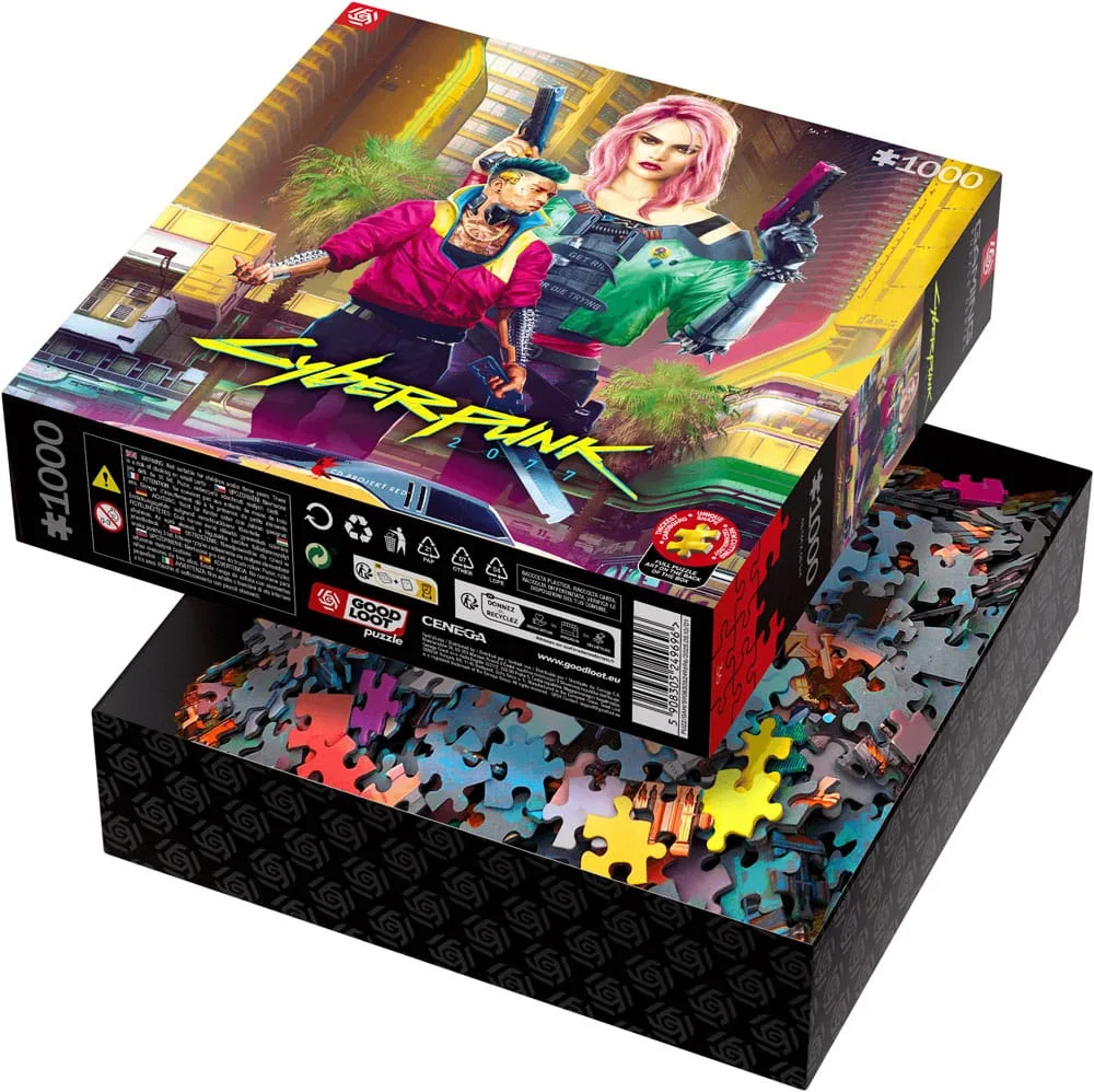 Cyberpunk 2077 Jigsaw Puzzle – Kitsch Style 1000 Pieces 10
