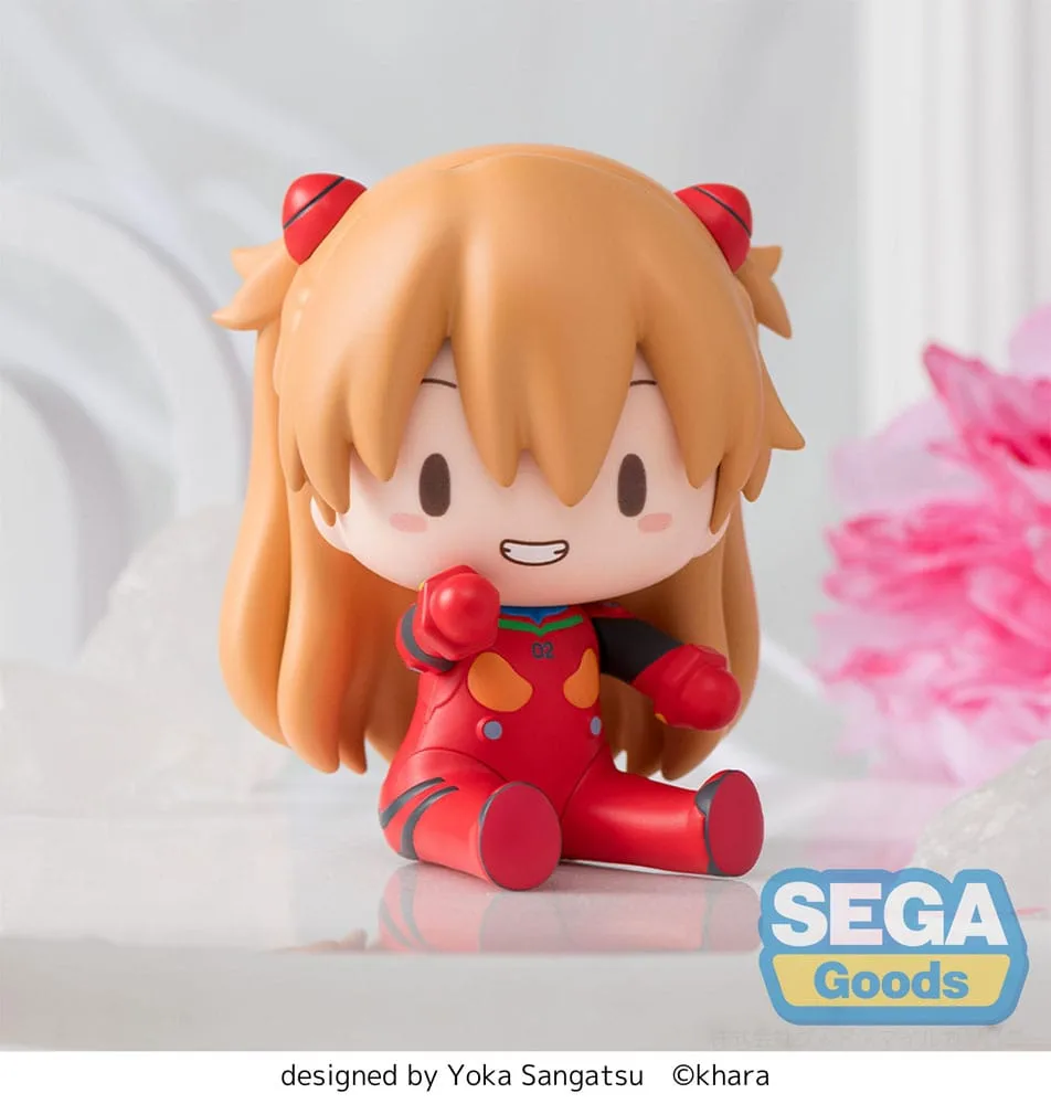 Evangelion Fuwa Petit Chibi Figure – Asuka Plug Suit 8 cm 8
