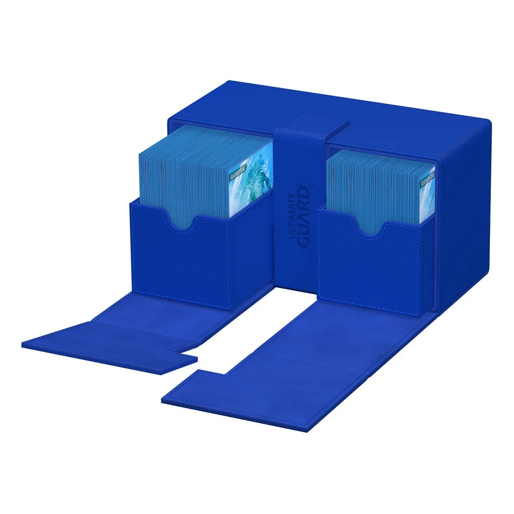 Ultimate Guard Deck Box – Twin Flip’n’Tray 200+ Xenoskin Blue 7
