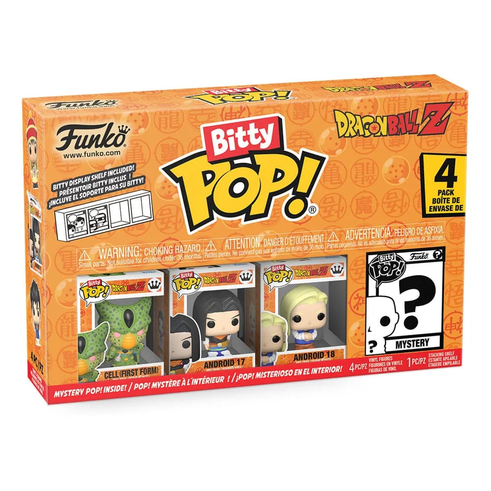 Dragon Ball Bitty Pop Figures – Series 2 4-Pack 2.5 cm 3