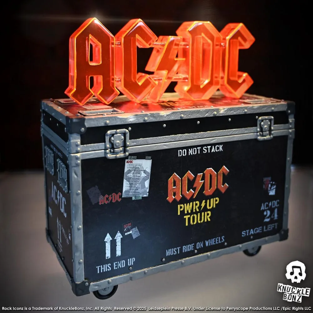 AC/DC Statue – Rock Iconz On Tour PWR UP Road Case 12