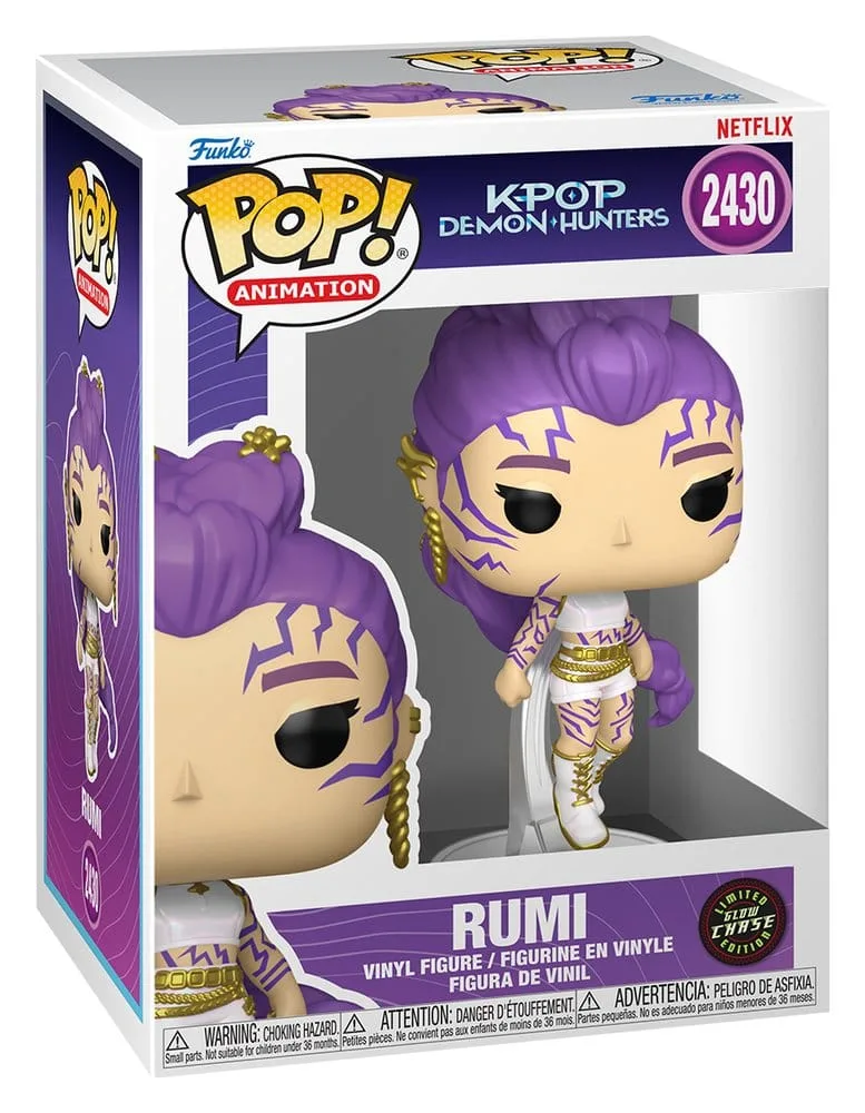 KPop Demon Hunters Pop Figures – Rumi Glow Chase Assortment 6 x 9 cm 4