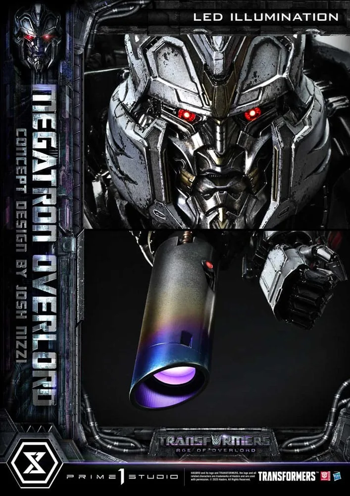 Transformers Statue – Megatron Overlord Josh Nizzi Design 89 cm 3