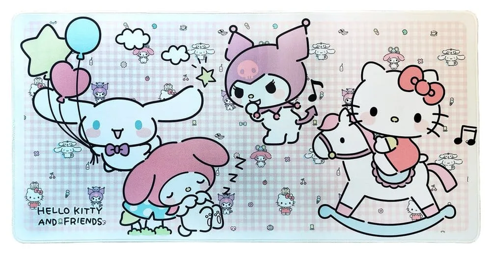 Sanrio XXL Mousepad – Hello Kitty and Friends Infant Style 80 x 40 cm