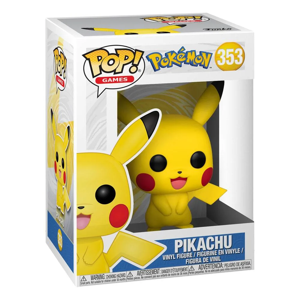 Pokémon Vinyl Figure – Funko Pop Games Pikachu 9 cm 2