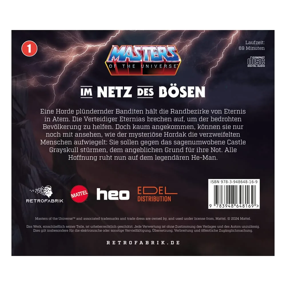 Masters of the Universe Audio Drama CD – Episode 1 German 2