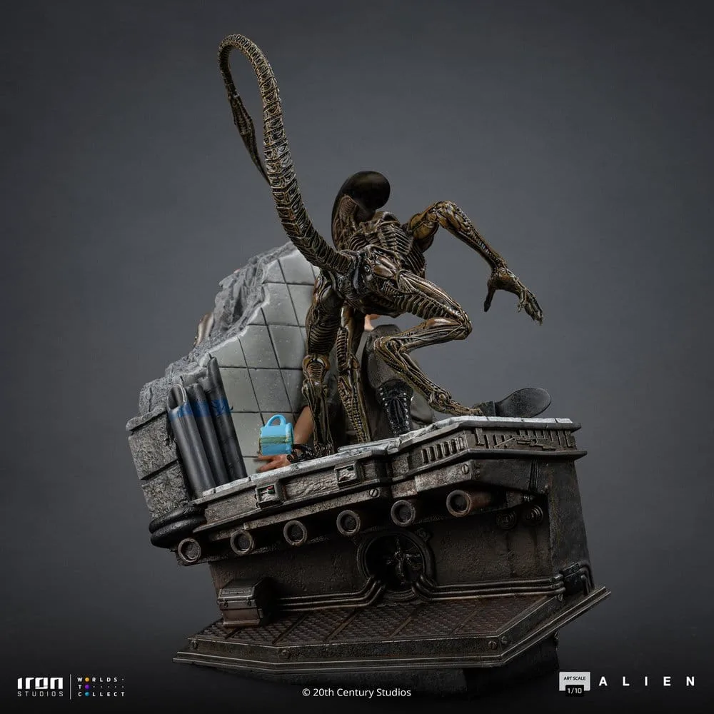 Alien 3 Statue – Ellen Ripley and Dog Alien 23 cm 7