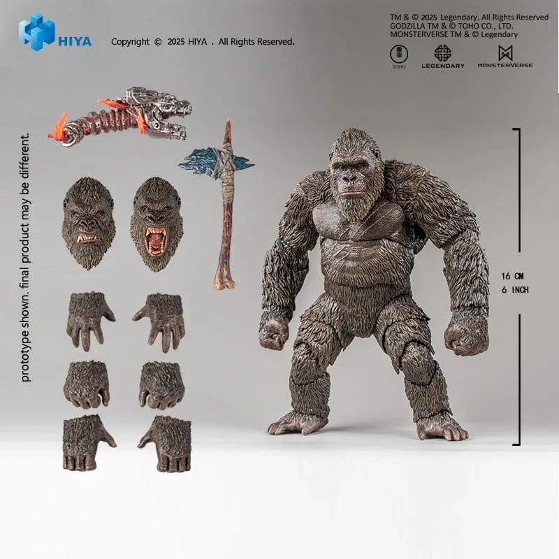 Godzilla vs. Kong Action Figure – Kong 2.0 16 cm 3