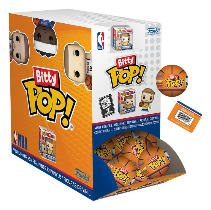 NBA Vinyl Figure Display – 24 Mystery Bitty POP! 2 cm