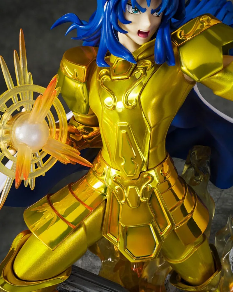 Saint Seiya Statue – Gemini Saga Metallic Touch 21 cm 8