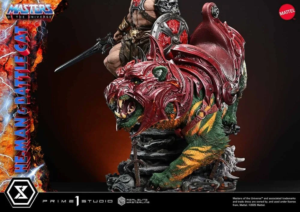 Masters of the Universe Statue – He-Man and Battle Cat 86 cm 23