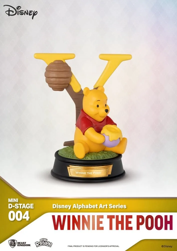 Disney Mini Diorama Statues – Alphabet Art 6-Pack 10 cm 12