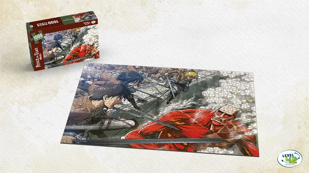 Attack on Titan Puzzle – Fight 1000 Pieces 68 x 49 cm 2